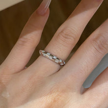 Checkerboard Design Ring | Silver Ring