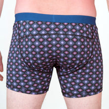 Men's Organic Boxer Brief: Native Print