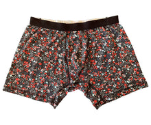 Men's Organic Boxer Brief: Roses