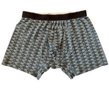 Men's Organic Boxer Brief: Japanese Waves