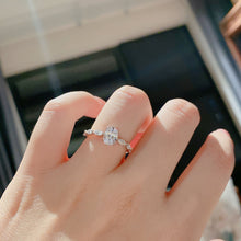 Shining Oval Cut Ring | Silver Ring